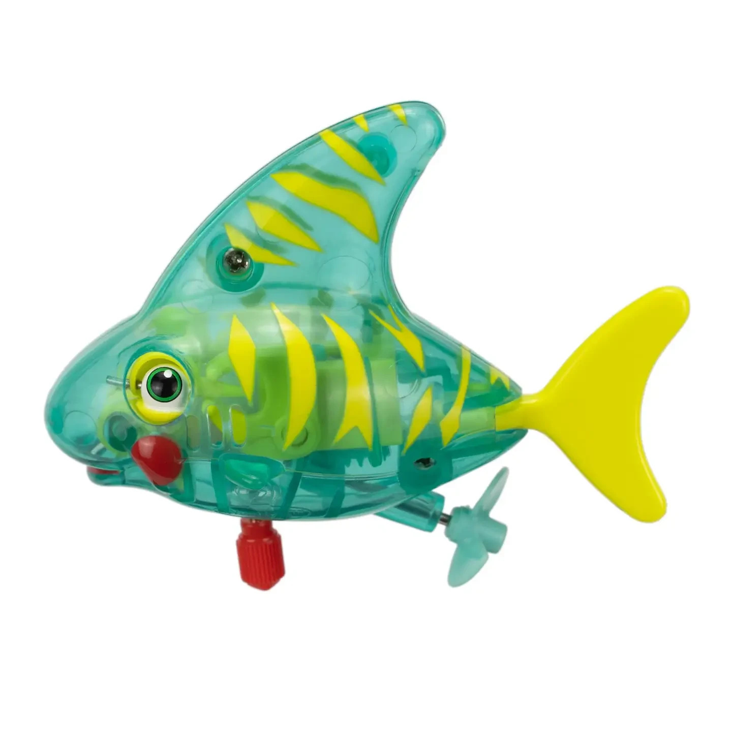 SEYMORE SWIMS Tiger Shark Swimming Fish Tub/Sink/Pool Z-Wind-Up Toy TOMY