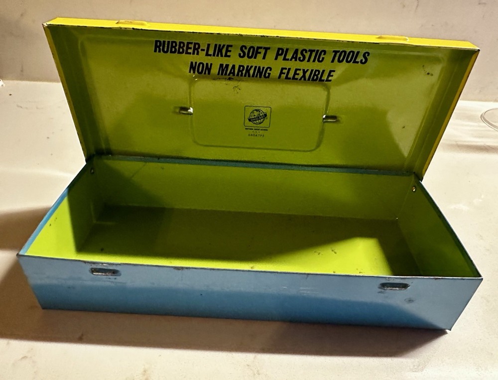 Busy Boy Tool Chest Tin Box Without Tools Made In USA