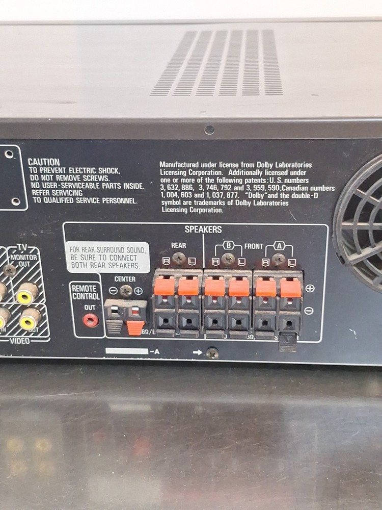 Technics SA-GX350 AV Control Stereo Receiver Class A Digital Delayed Surround