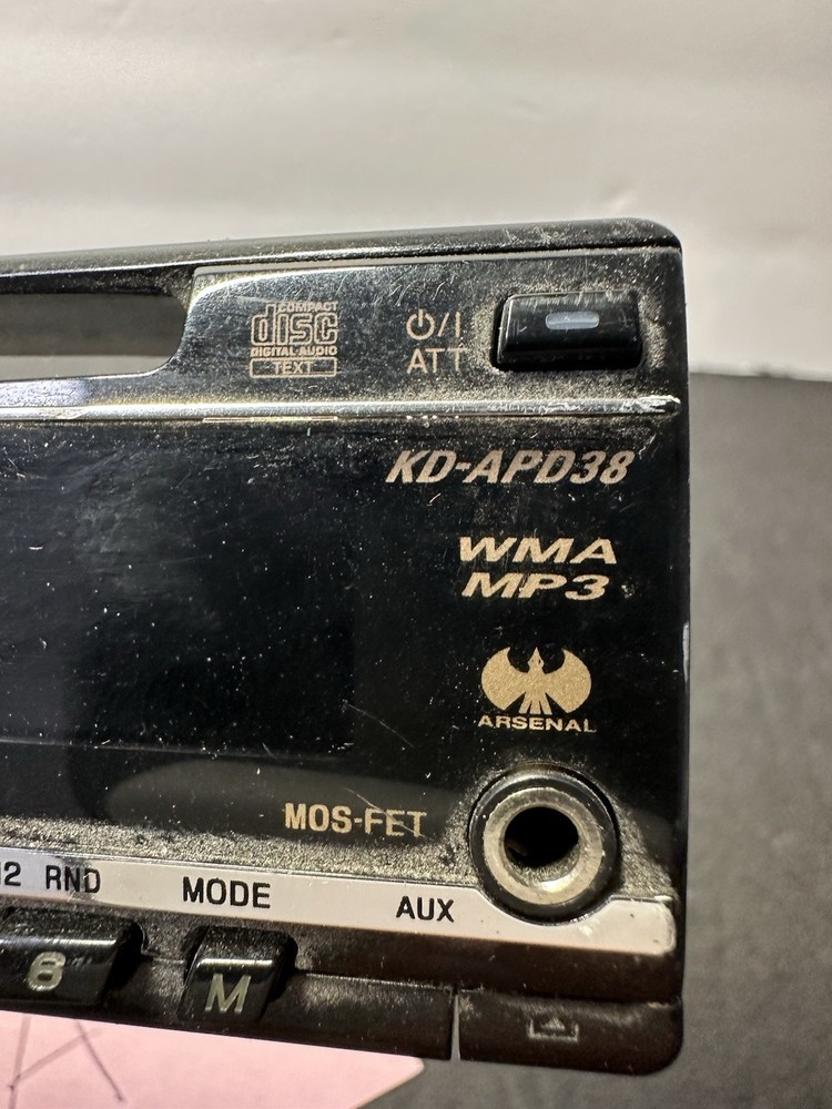 JVC KD-APD38 CD faceplate ONLY