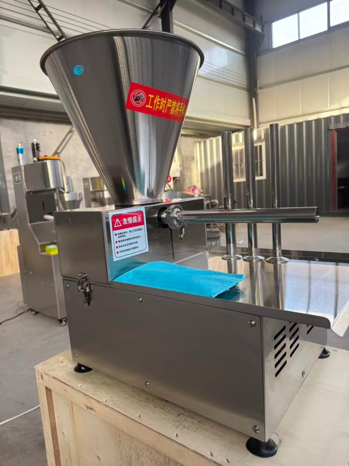 Kolice Commercial Automatic Sausage Stuffer Machine,Meat Filling Machine 3 Tubes