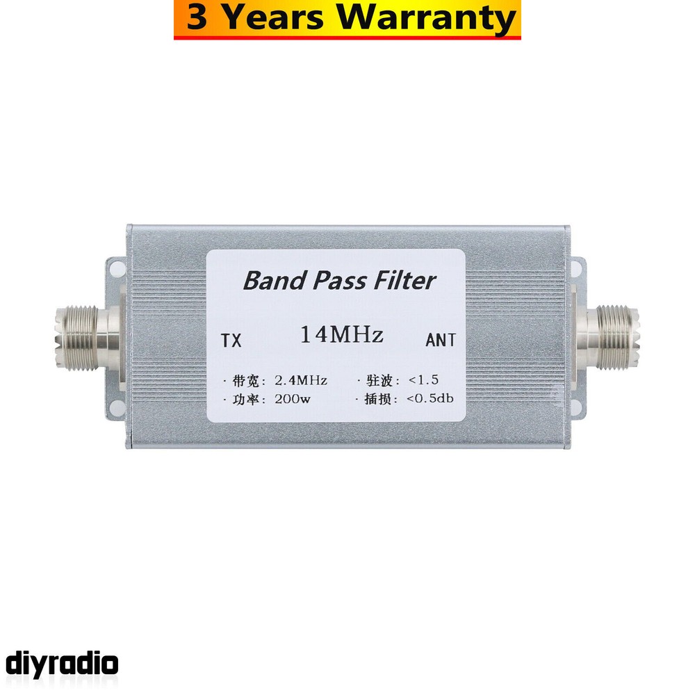 14MHz BPF Band Pass Filter Shortwave Communication High Isolation Filter 200W