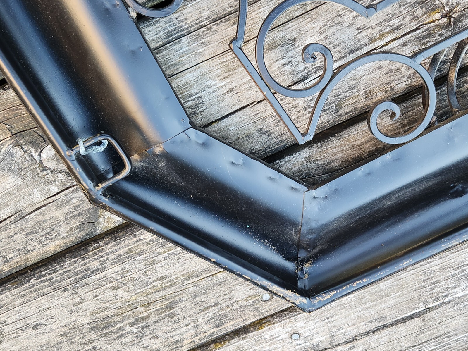 Metal Wall Art Sculpture 27" x 36" Large Distressed 12 - 14 LBS Heavy