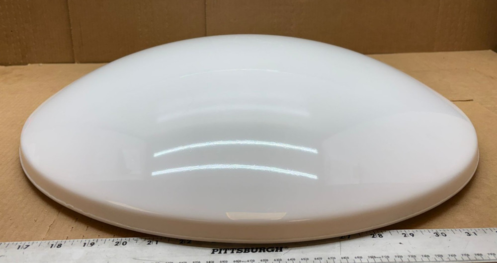 Plastic Plate White Ceiling Light Cover 25"OD 70"C