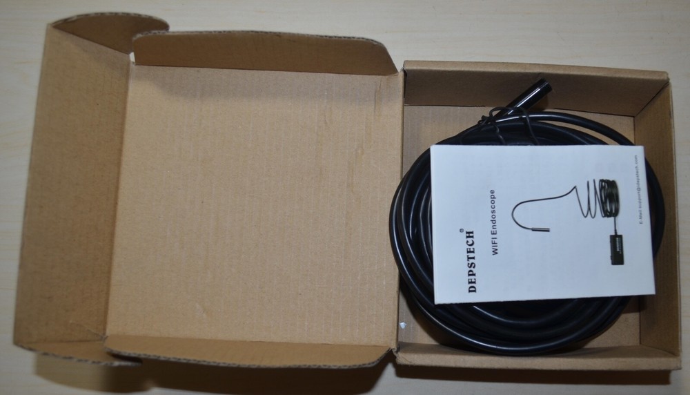 WIFI Borescope Endoscope Semi-Rigid Camera by DEPSTECH Used