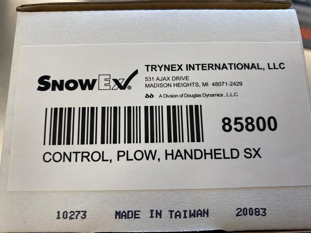 SnowEx Handheld SX Plow Controller 85800
