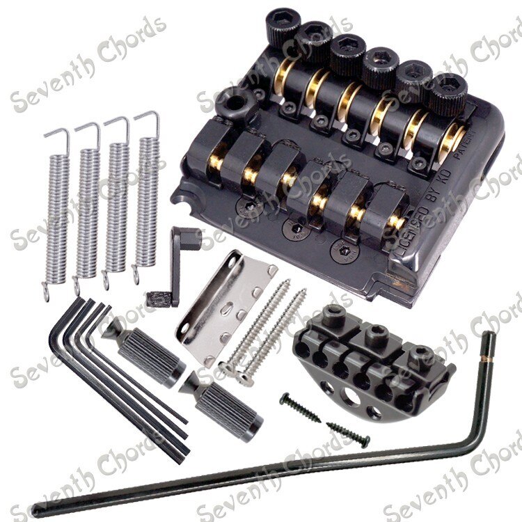 6 String Tremolo Bridge Tailpiece for Headless Guitar Replacement Accessories