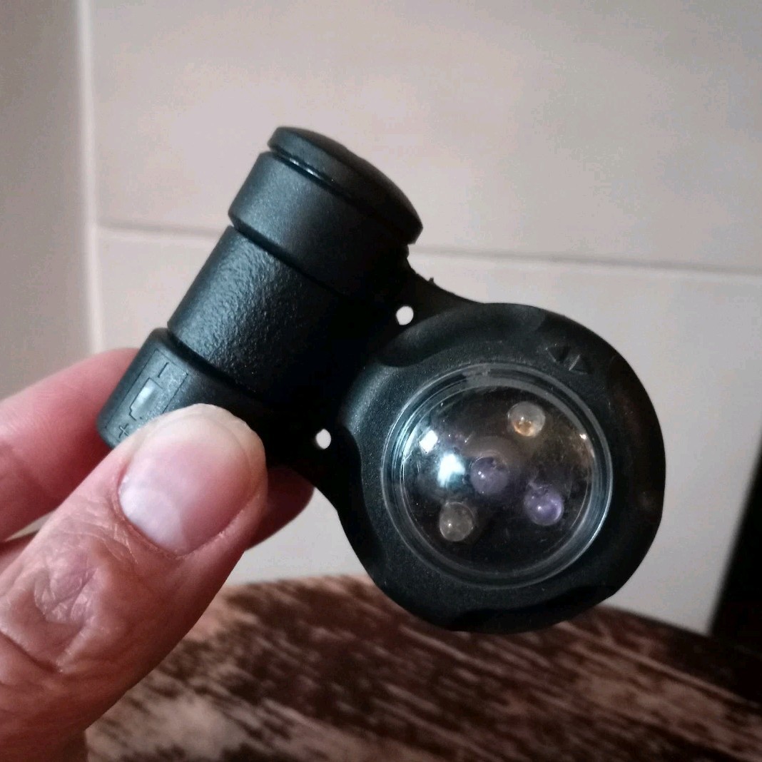 Black Compact LED Camping Light Outdoor Utility