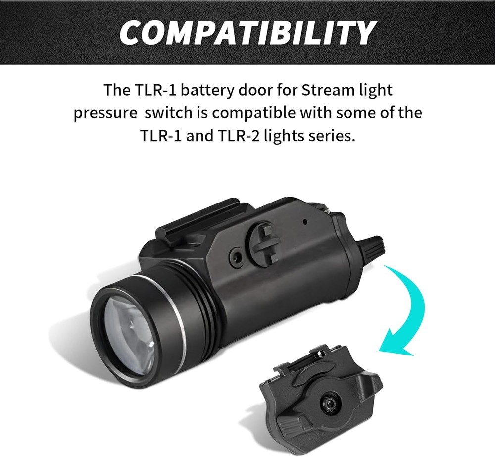 TLR1 Flashlight Pressure Switch Replacement, Compatible with Stream Light...