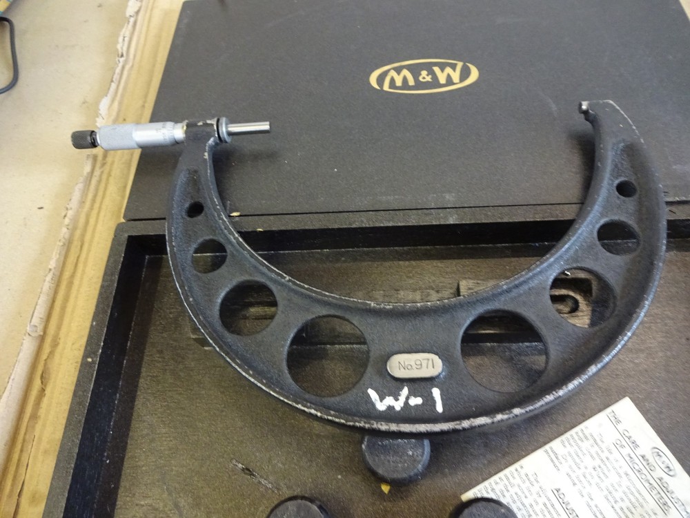 7-8" micrometer Moore & Wright No.871