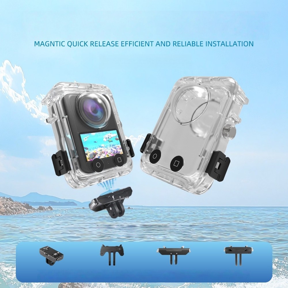 For DJI OSMO 360 Full-Submersible Waterproof Case with Quick-Release Design