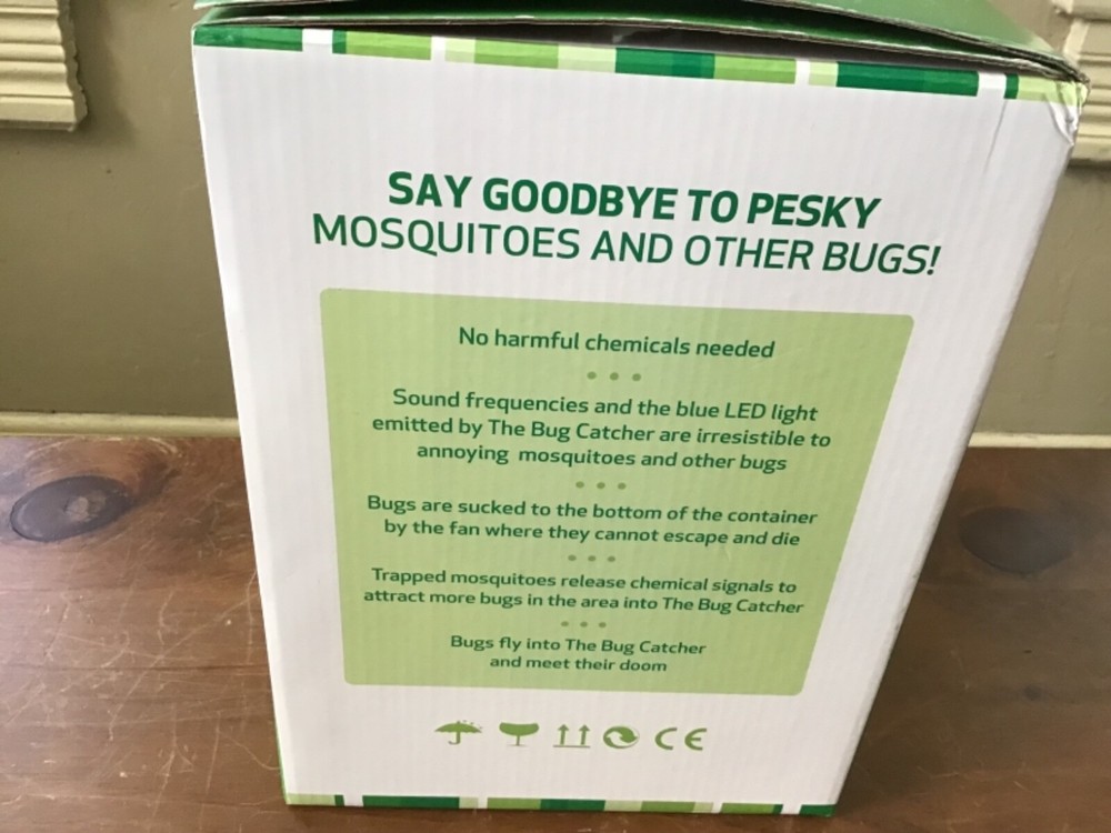 Ecogecko Bug Killer Catcher New in Box 75369