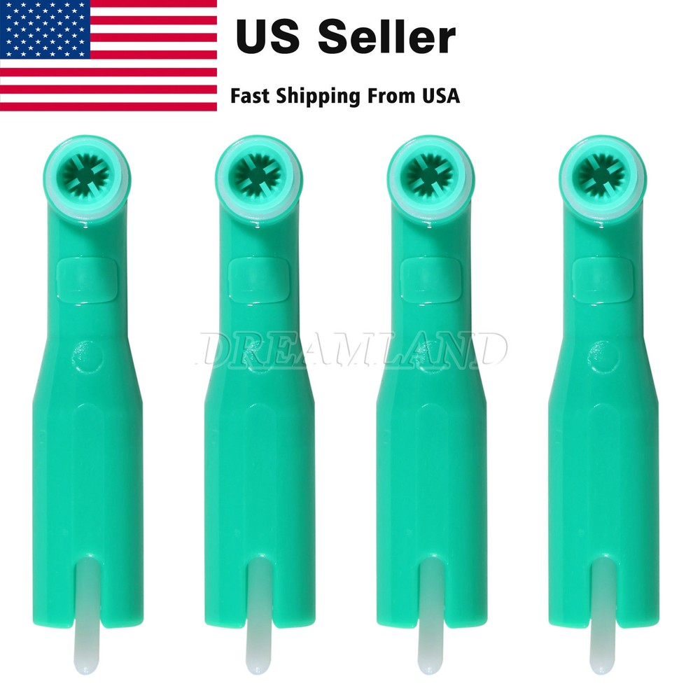 DISPOSABLE PROPHY ANGLES 500 SOFT CUP Green