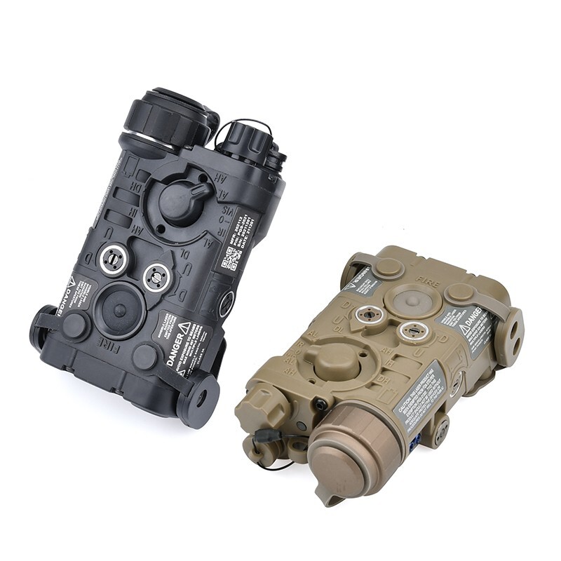 WADSN Tactical NGAL Green Blue Red Laser White LED Strobe Airsoft Aiming Sight