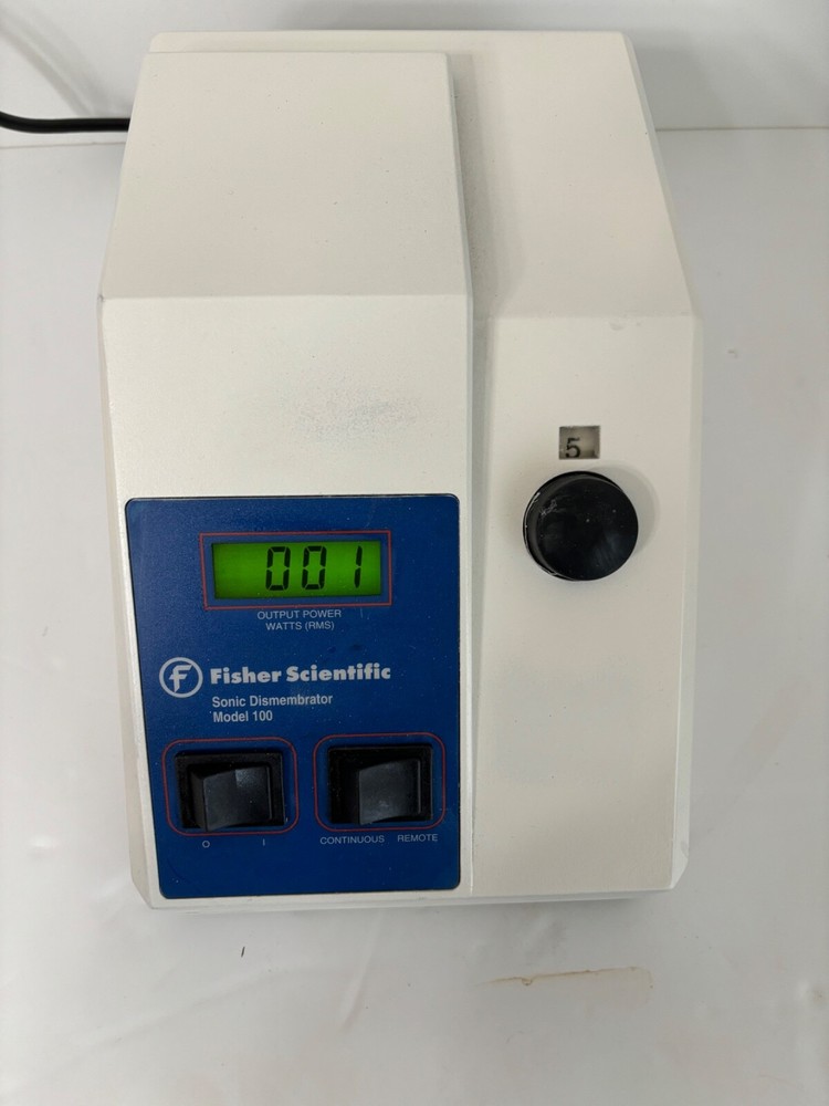 Fisher Scientific Sonic Dismemmbrator Model 100