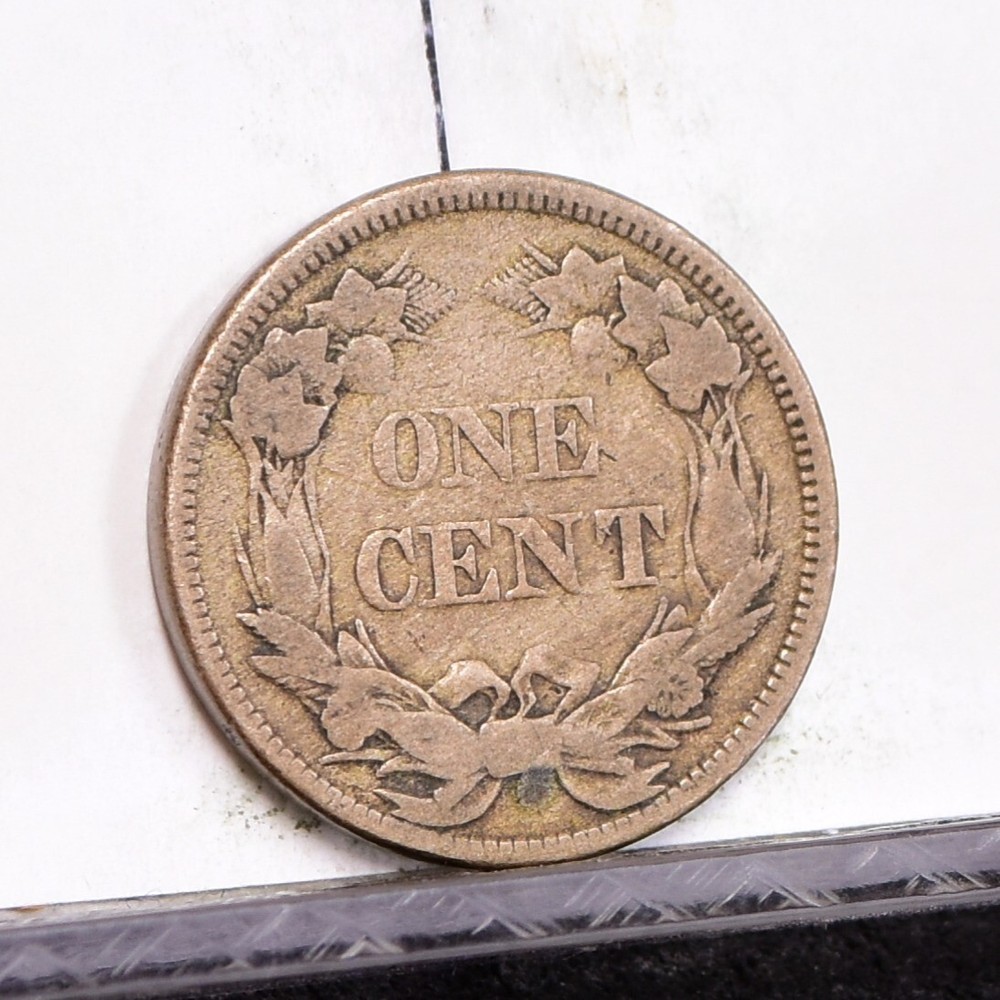 1858 Flying Eagle Cent - Large Letters - Fine (#57358-L)