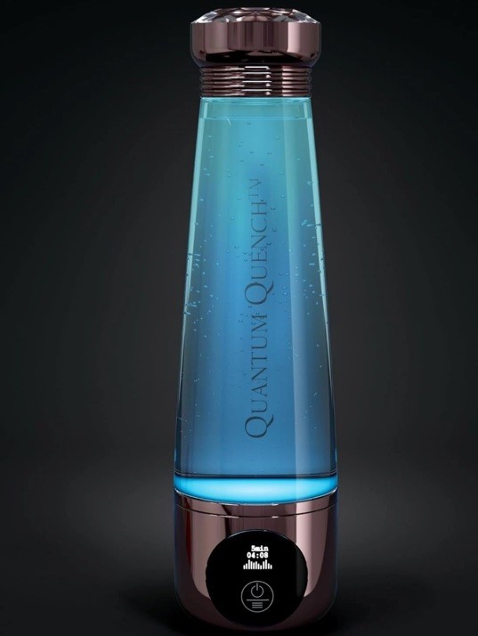 Quantum Quench Hydrogen Electronic Water bottle - NEW H2 Model 280mL