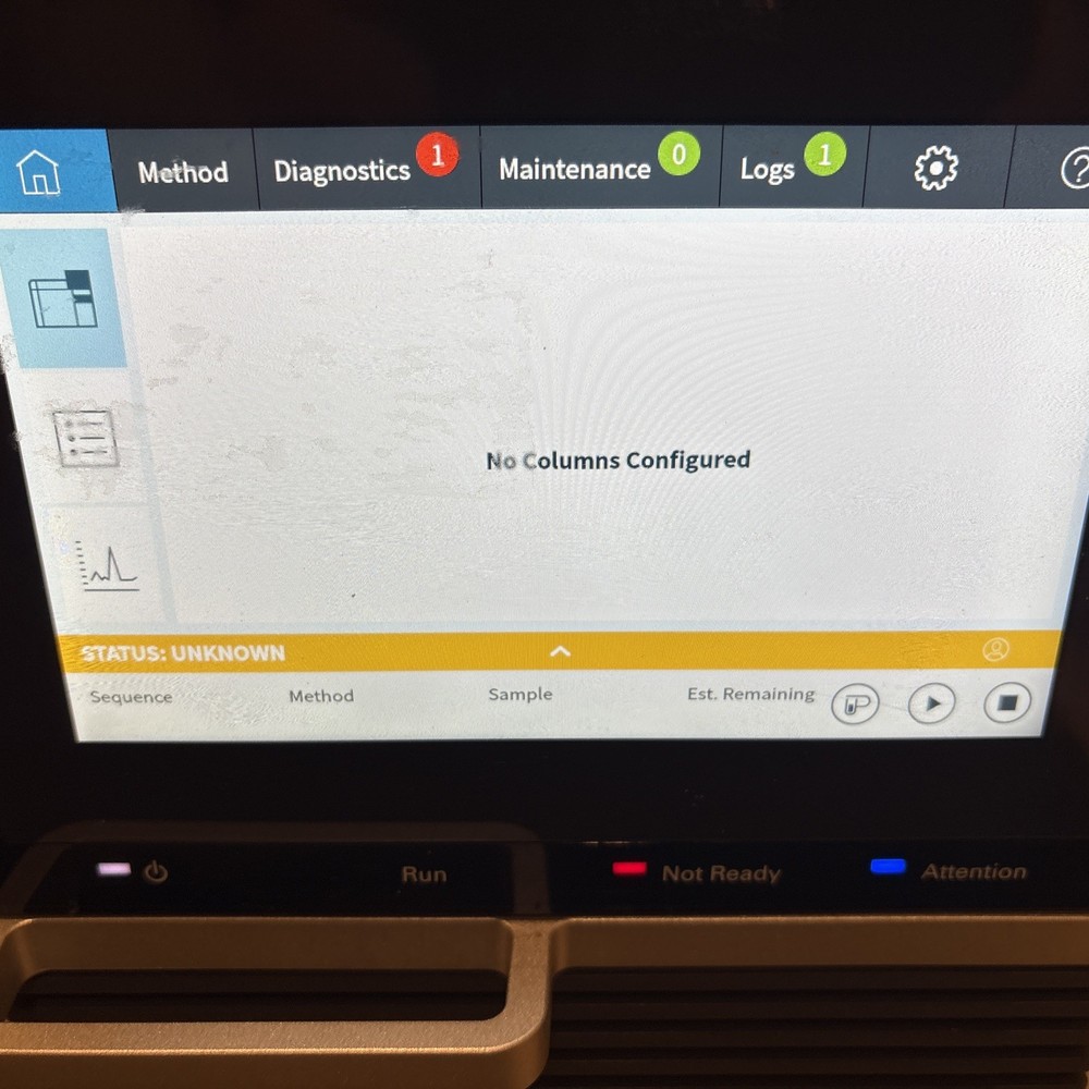 Agilent Intuvo 9000 GC System / Missing Hardware