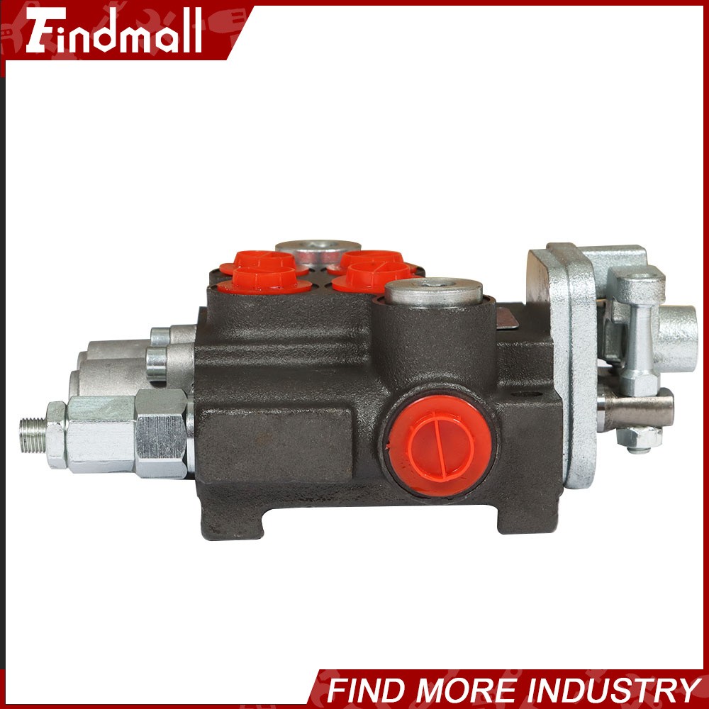 2 Spool 11GPM Hydraulic Control Valve Double Acting Tractor Loader W/Joystick