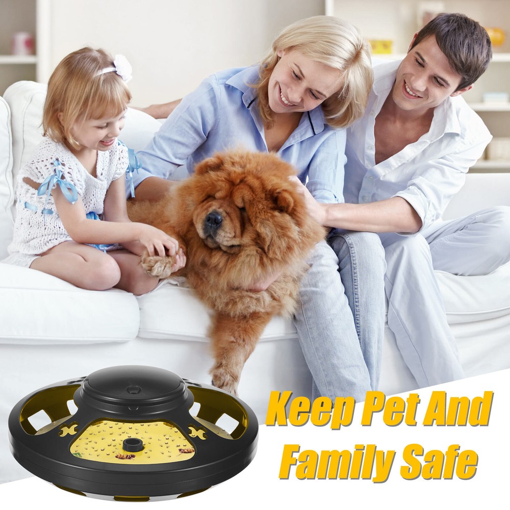 2 Packs Flea Lamp Bed Bug Trap Odorless Cleaner Black/White New