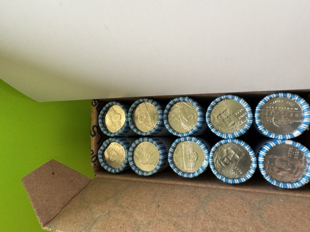 2026 Jefferson Nickel Roll