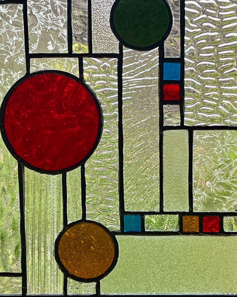 stained glass panel window