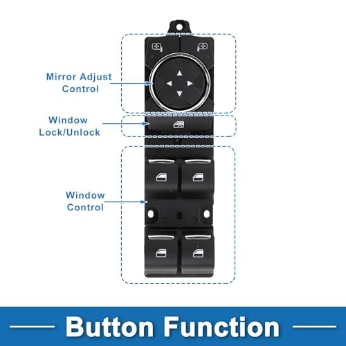Power Window Switch No.FL3Z14529DA Window Control Switch for Ford Edge