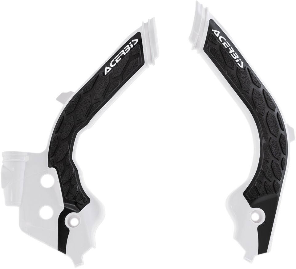 Acerbis X-Grip White/Black Frame Guards (2733451035)