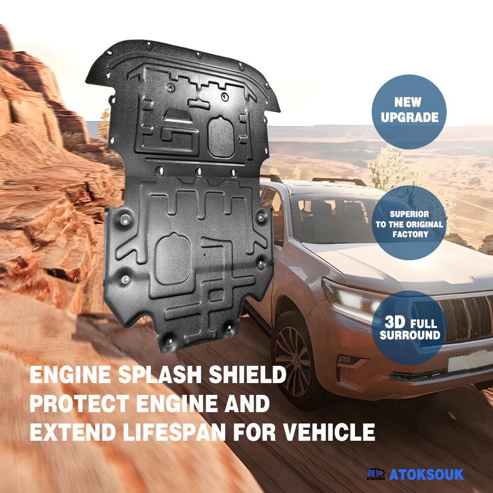 2Pcs For Audi A6 2012-2018 Under Engine Splash Guards Front Engine Mud Flaps