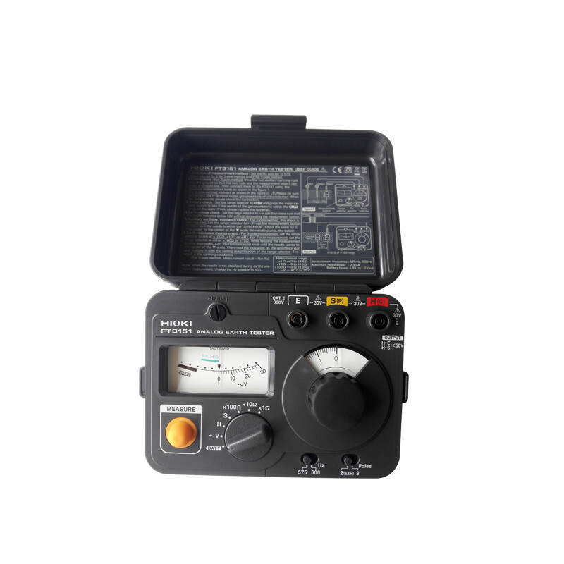 HIOKI FT3151 pointer type analog grounding tester grounding resistance tester