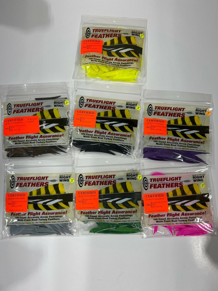 Trueflight 3" RW Feathers Parabolic Cut