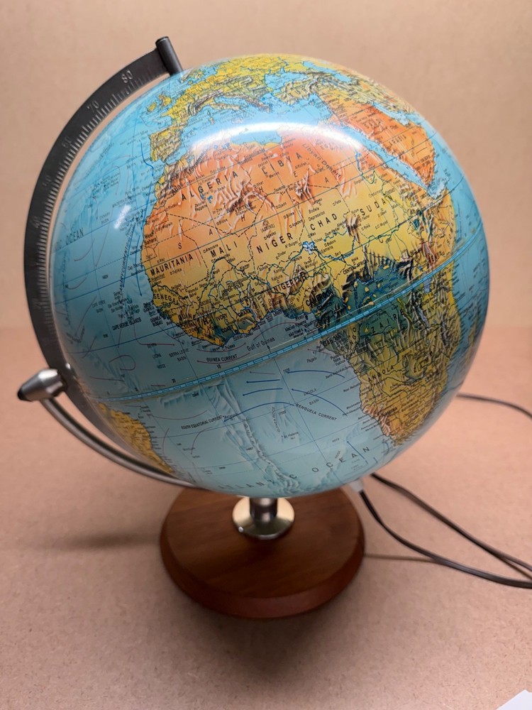 Nice Vintage Scan Globe Danish Dated 1972 Working Order