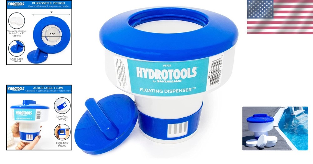 HYDROTOOLS Large Capacity Pool & Spa Chemical Dispenser