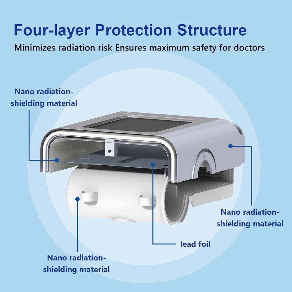 Portable Dental Mobile Scatter Shield X Digital Ray Touch Machine High Frequency