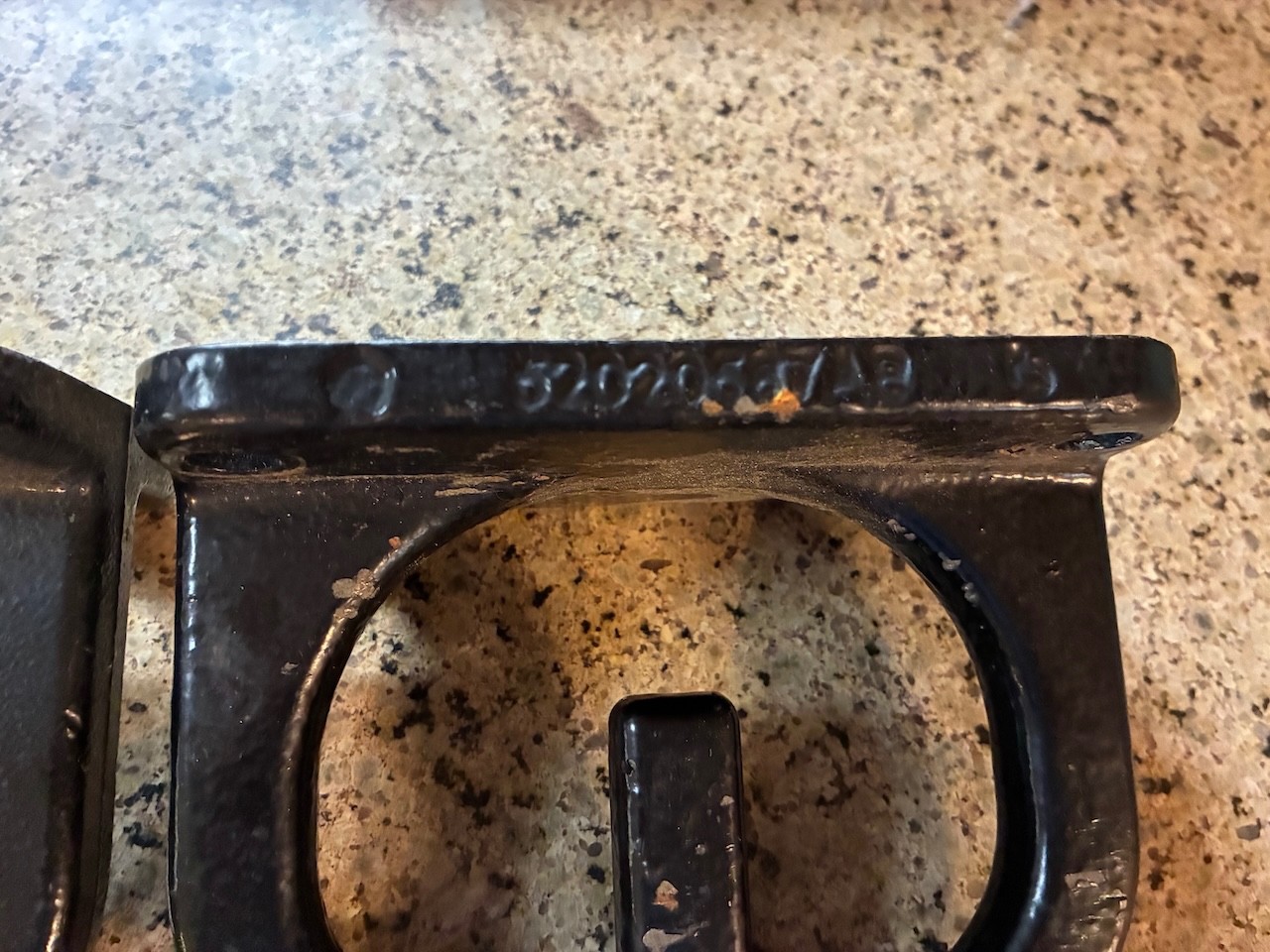 FRONT BUMPER TOW HOOK SET DODGE RAM 2500 3500 2003-2012 OEM MOPAR 52020587AB