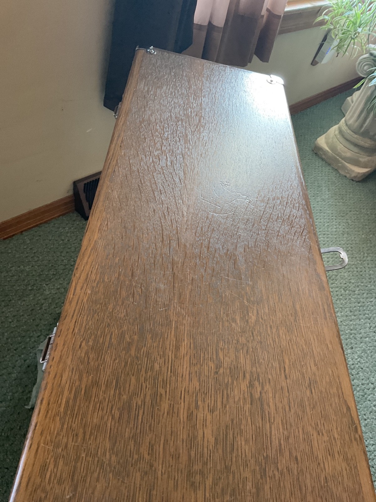 1979 GERSTNER & SONS MODEL 052 JOURNEYMAN MACHINISTS 11-DRAWER WOOD TOOL BOX