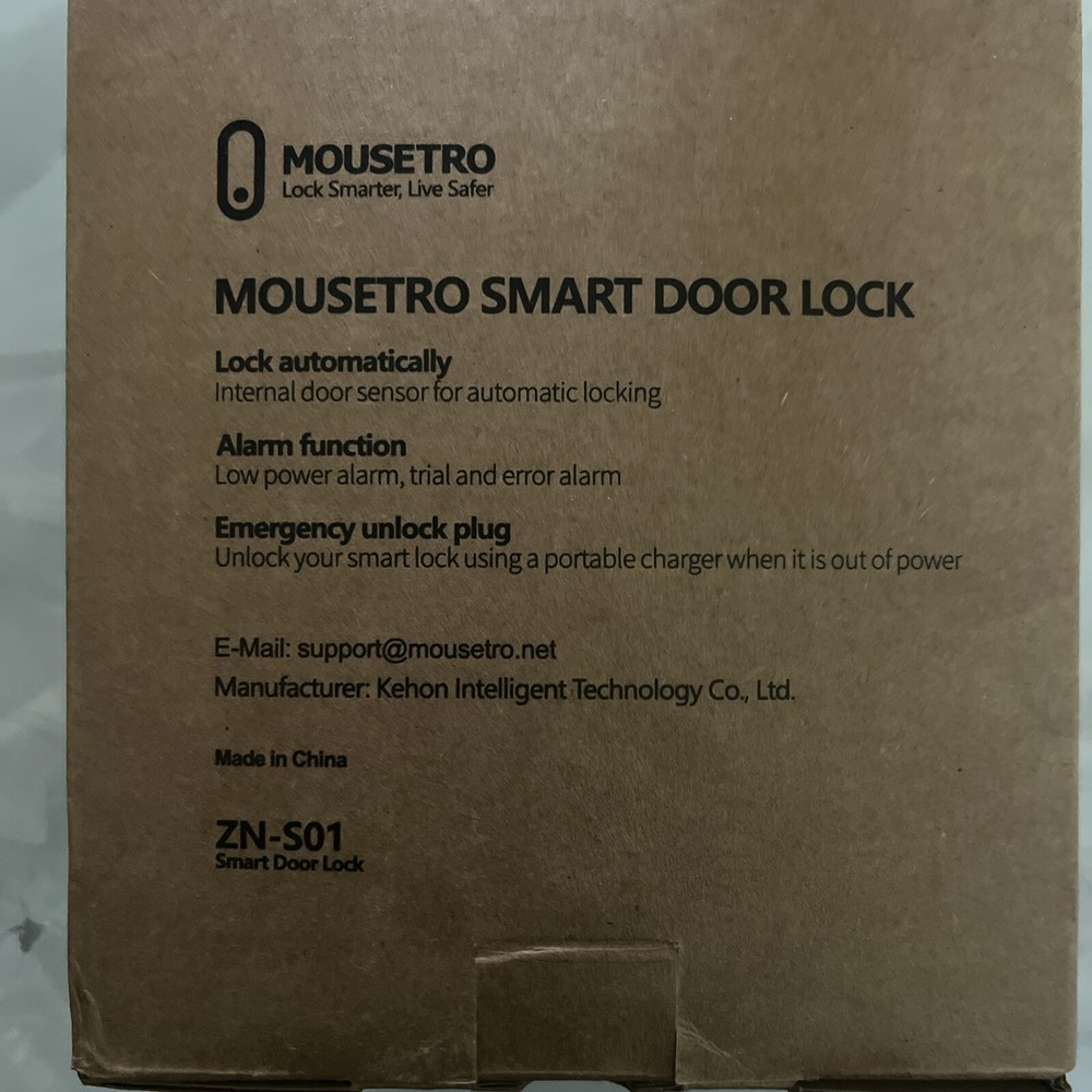 Mousetro Smart Door Lock ZN-S01