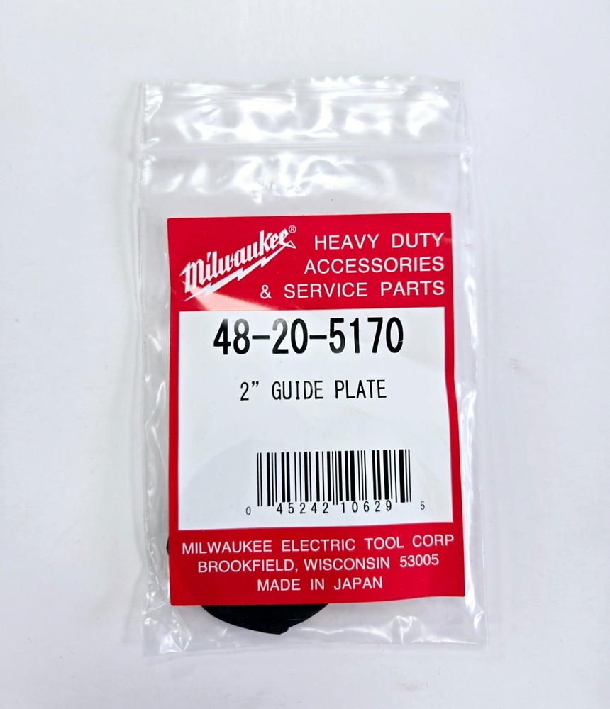 Milwaukee 48-20-5170 Thick Wall Guide Plate 2"