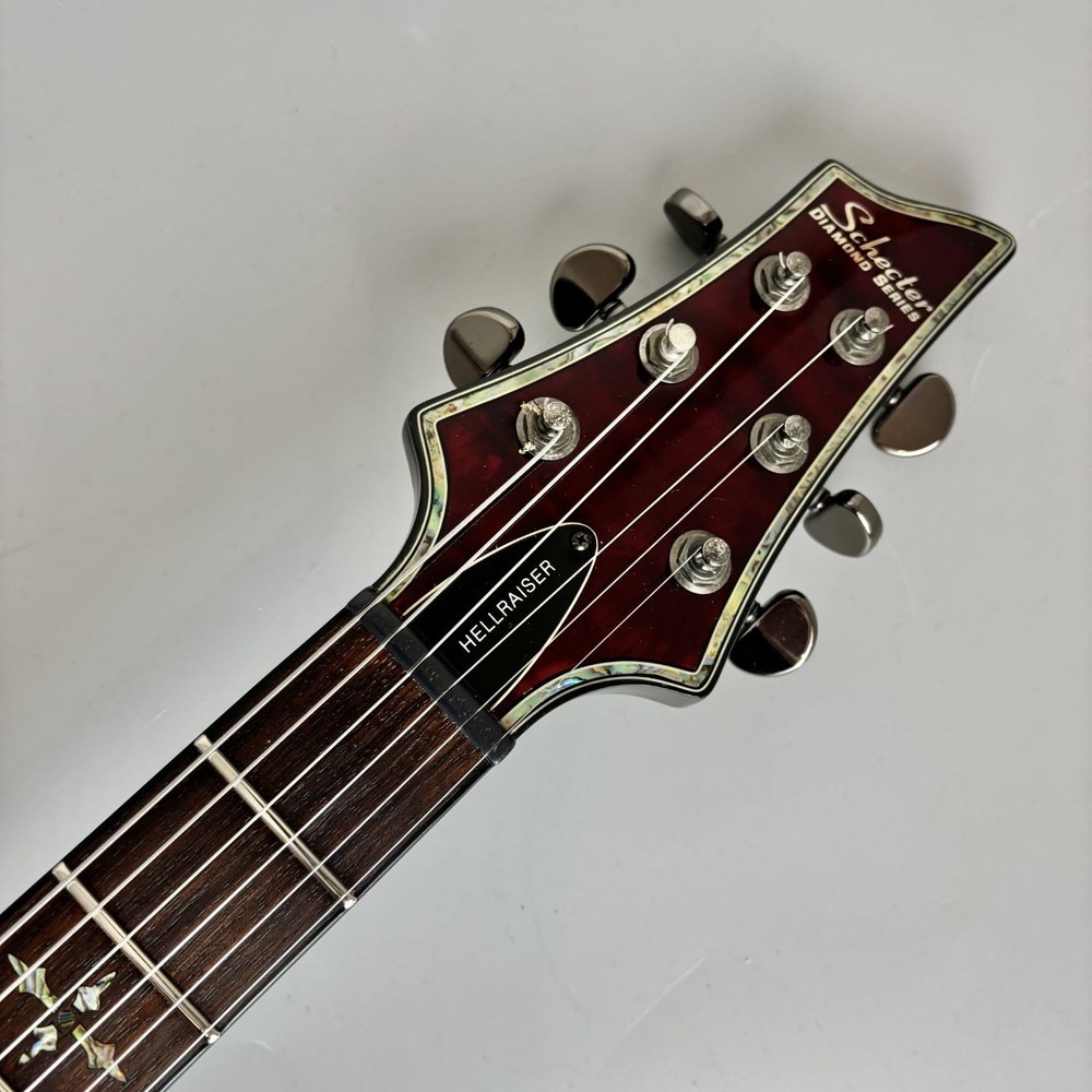 Used SCHECTER HellRaiser AD-C-1-HR Black Cherry