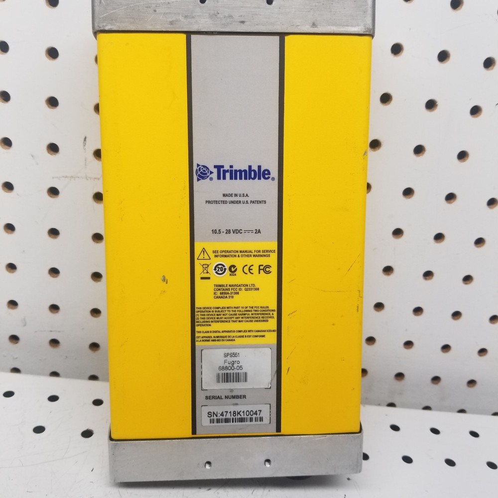 SPS551 TRIMBLE GPS RECEIVER BLUETOOTH BASE STATION MODULE 69852-05