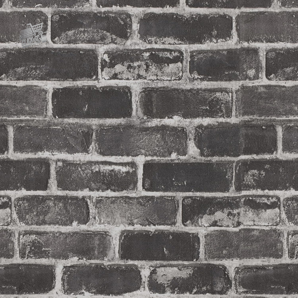 Antique Green Brick Effect 3D Self Adhesive Wallpaper - Wall Cladding