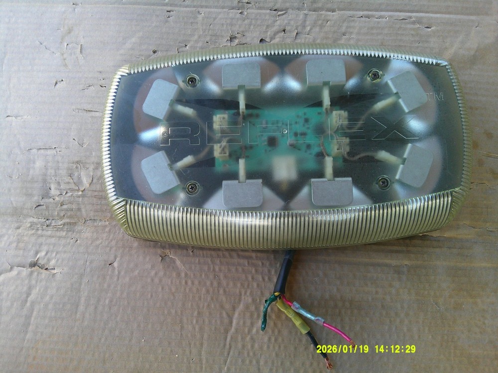 Reflex mini lightbar Amber/Blue. tested!