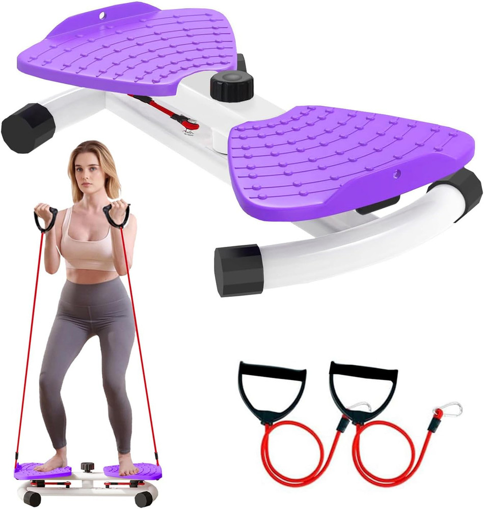 Adjustable Waist Twisting Machine with 300lb Capacity for Core Exercise