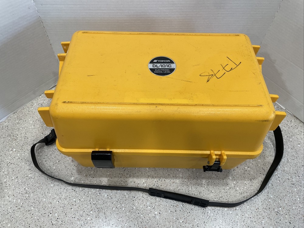 Topcon DL-101C Electronic Digital Level with Battery Pack DB-31 and Case
