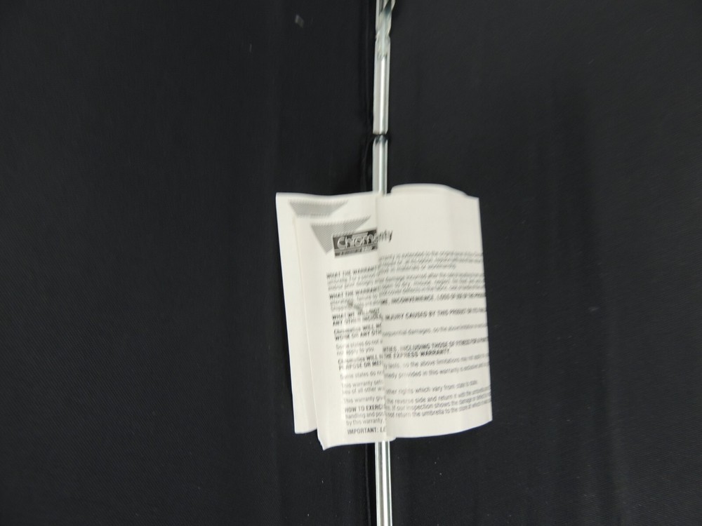 CHROMATICS 22 AUTOMATIC UMBRELLA, BLACK