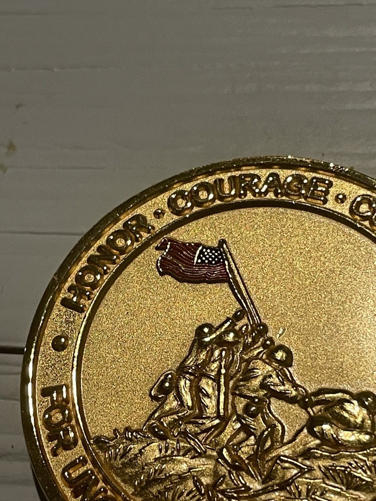 Marine Corps Recruiting Command Challenge Coin Presented by 2-Star General USMC