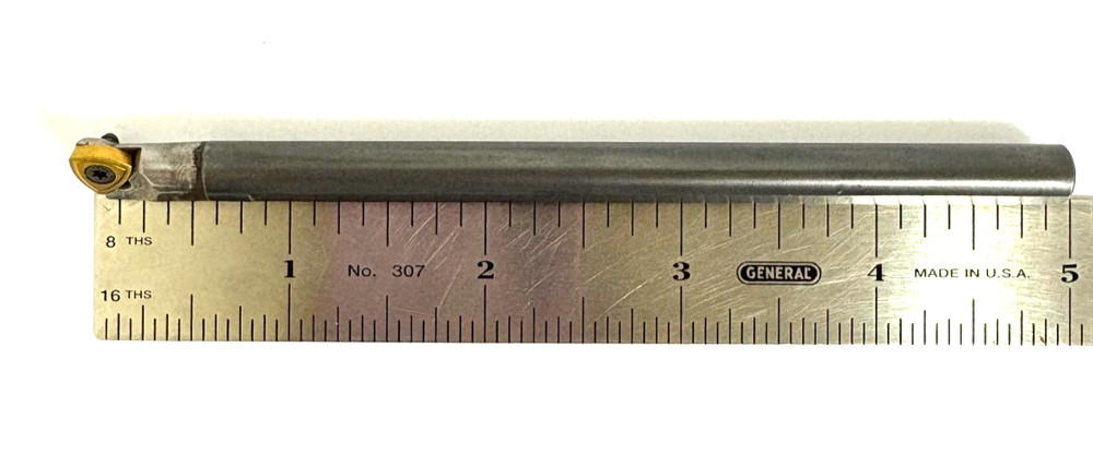 LEFT HANDED SOLID CARBIDE BORING BAR .312" DIAMETER