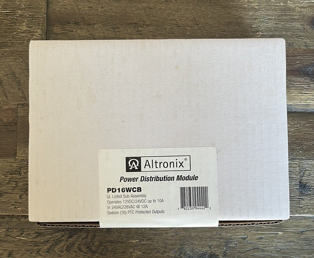 NEW SEALED Altronix PD16WCB Power Distribution Module