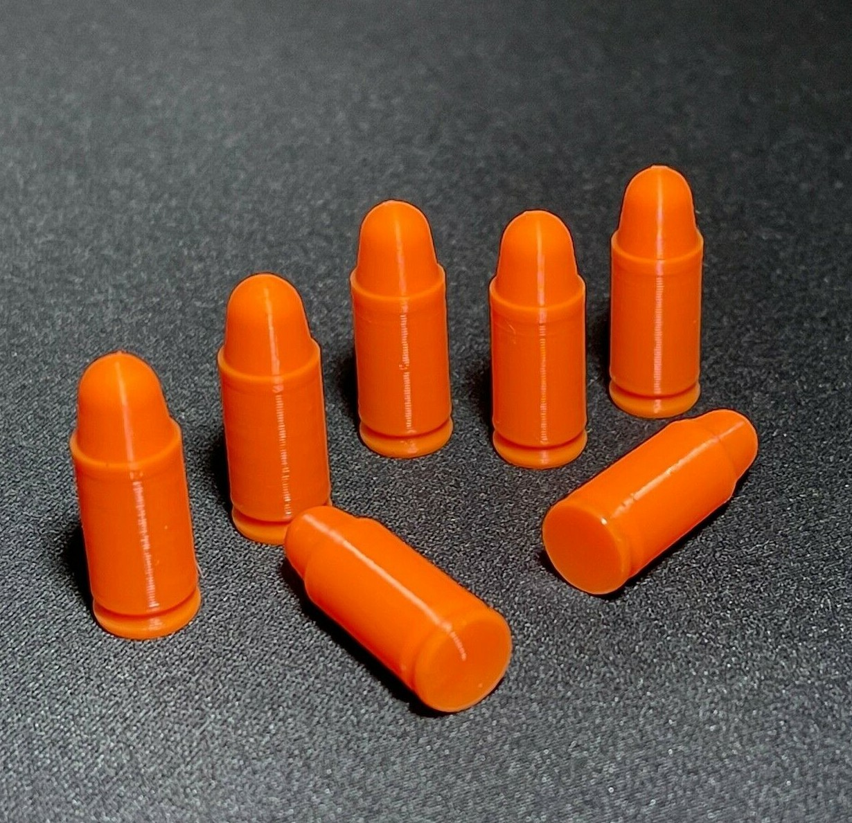 9mm Dummy Rounds, Snap Caps -- Firearms Dry Fire Ammo for Training **Made in USA