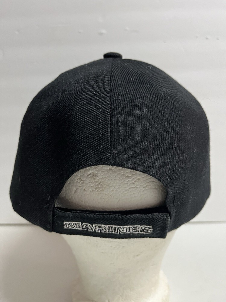 MARINES The Few The Proud Adjustable Hat Cap Embroidered Logo Script Licensed